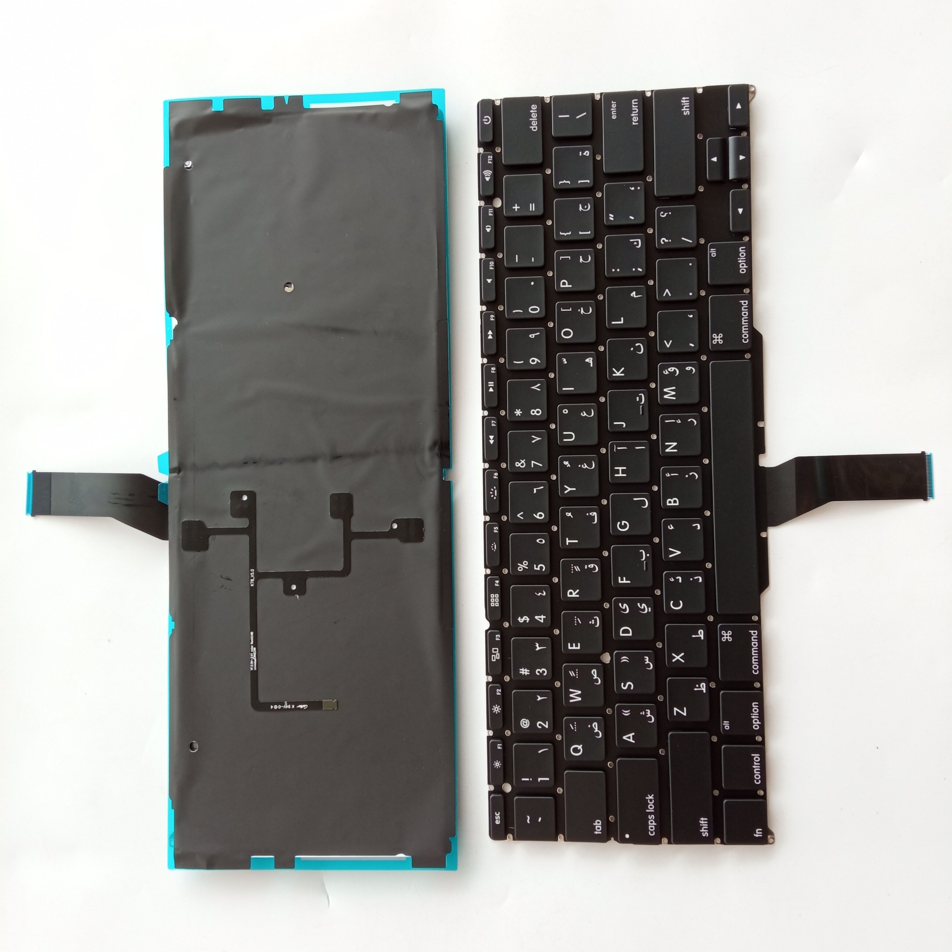 Picture of New Replacement Laptop Keyboard For APPLE A1370/A1465 small carriage return BLACK Backlit AR Layout